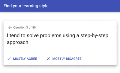 Sample question